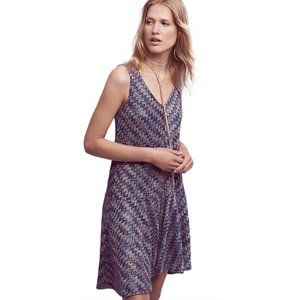Womens Size XS Anthropologie Maeve Multicolor Westwater Knit Sleeveless Dress